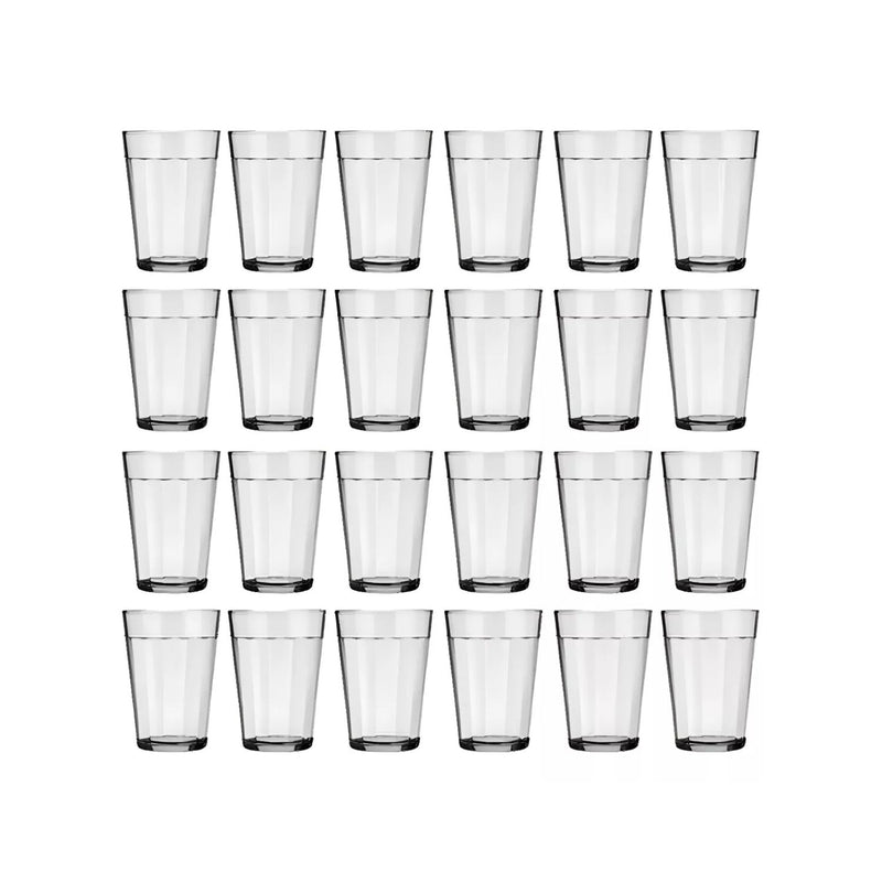 Jogo de 24 Copos Americanos Multiuso Nadir 190ml