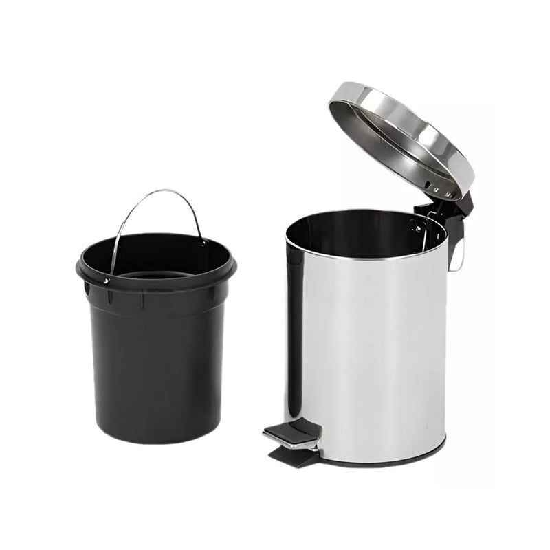 Lixeira Aço Inox 11L NIX