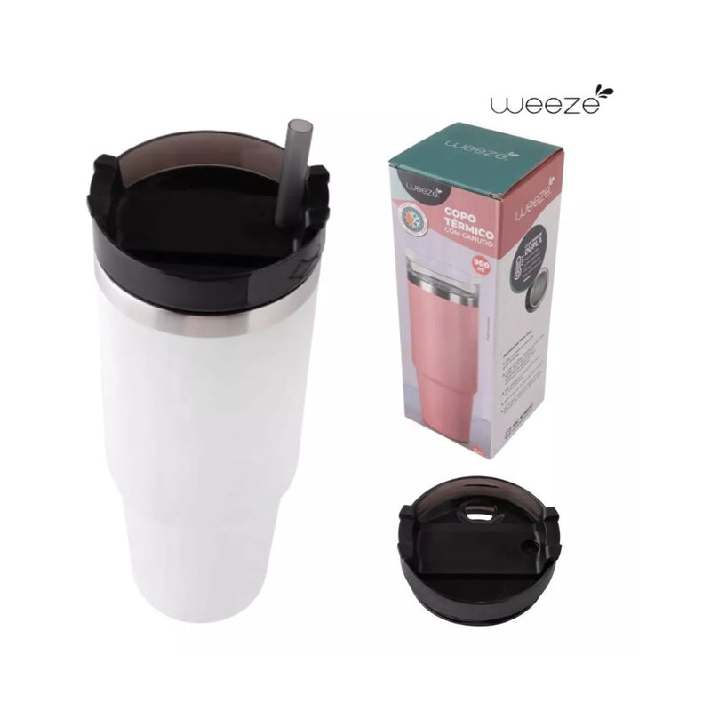 Garrafa Vacuum Quente e Frio Isolada 890ml