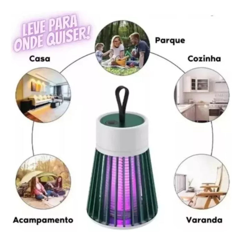Mata Mosquito Elétrico com LED UV